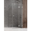New Trendy Avexa sprchovací kút 100x90 cm štvorcová chromová lesklé/priehľadné sklo EXK-1474