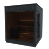 Sauna Kirami FinVision® - M Nordic misty Verzia: Orientácia vpravo, Variant: s ohrievačom 240
