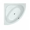 Laufen SOLUTIONS akrylátová vaňa 140x140cm, s hliníkovou konštrukciou, biela H2425010000001