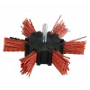 EXTOL CRAFT 17060 kartáč okružní leštící, O 100mm, NYLON