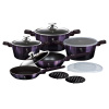 Berlinger Haus 13-dielna sada na varenie s titánovým povrchom PURPLE ECLIPSE COLLECTION 20252 BH/7143