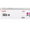 Canon originálny vysokokapacitný toner Cartridge 069 HM magenta, MF752Cdw, 754Cdw, LBP673Cdw, kapacita5 500 strán