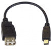 PremiumCord kur-16 USB, USB A/female - Mini 5pin USB/male, OTG, 20cm