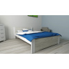 Posteľ Irma 80x200 cm Dub Craft/ biela + rošt ZADARMO