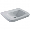 Ideal Standard Contour 21 Umývadlo bezbariérové, 60x56 cm, 1 otvor na batériu, bez prepadu, biela E512201