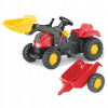 Rolly Toys Rollykid Tractor s lyžičkou a prívesom (Rolly Toys Rollykid Tractor s lyžičkou a prívesom)