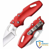 Nôž Cold Steel Mini Tuff Lite Plain Edge Red