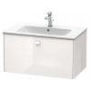 Duravit Brioso Umývadlová skrinka 44x82x48 cm, 1 zásuvka, lesklá biela BR400202222