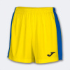 MAXI SHORT YELLOW-ROYAL BLUE L