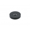 SOLLAU Neodymový pogumovaný magnet so stredovou dierou 31x6,0x6 mm