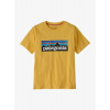 Detské tričko Patagonia P-6 Logo T-Shirt - nectar yellow