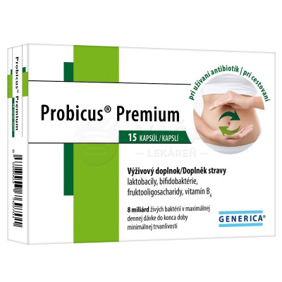 GENERICA Probicus Premium 15 kapsúl