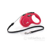 Vodítko Flexi Classic lanko S 5m červené (do 12kg)