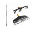 Fiskars Set QUIKFIT hrábě 1000643 a 1000642 + násada 1000661