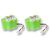 GOOWEI ENERGY Batéria Ecovacs Deebot D62, D66, D73, D76, D77, 3300mAh, sada 2 ks batérií 2x6V