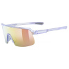 Sluneční brýle UVEX DYRT CLEAR PURPLE/MIR.RED 00100733