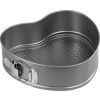 Forma na tortu srdce MagicHome, plech, rozkladacia, 21,5x21x6,5 cm