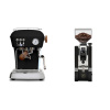 Ascaso Dream PID, Dark Black + Eureka Mignon XL, CR black