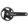 kliky SHIMANO Cues FC-U4000-1, 175mm, 32 zubů, černé, 11,10,9 speed, pro osu čtyřhran, v krabičce