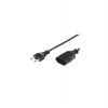 PremiumCord Kabel síťový prodlužovací dvojvidlice 230V 3m (kpsm3)