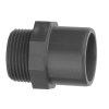 PVC prechodka 32 mm so závitom 1