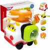 MONTESSORI SENZORICKÝ MANIPULAČNÝ SET NA SKLADANIE AUTÍČKA MAČIATKO WOOPIE