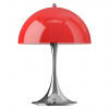 Louis Poulsen Prenosná lampa Panthella 250 V3 Opal Red / Chrome