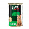 JDO JOHN DOG For cats Rabbit Mousse - mokré krmivo pre mačky - 400g