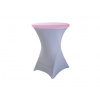 TENTino Elastická čiapka STANDARD na dosku bistro stola 60 cm VIAC FARIEB Farba obrusu: SVETLORUŽOVÁ / PINK