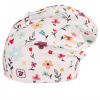 Dráče Flísová čiapka Dráča - Yetti 31, biela, kvietky Farba: Biela, Veľkosť: 50-52