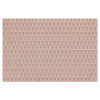 Autronic Prestieranie plastové - béžové, motív trojuholníkov, 45 x 30 cm DK5038