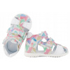 EMEL E2437C DIEVČENSKÉ SANDÁLKY SANDÁLE TOPÁNKY NA PRVÉ KROKY Viacfarebné 22