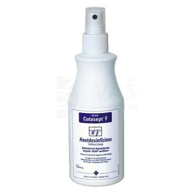 BODE Cutasept F Spray bezfarebný alkoholový dezinfekčný prostriedok na kožu 1x250 ml