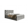 Elvisia Manželská posteľ EMMA Boxspring 6 | sivá/Jasmine 90 160 x 200 cm Prevedenie: Posteľ bez toppera