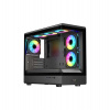 EVOLVEO Ursus, mATX/6x ARGB 120/sklo čelo + bok (URSUS-BK-6)