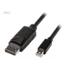 PREMIUMCORD Mini DisplayPort - DisplayPort V1.2 přípojný kabel M/M 3m kport7-03