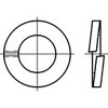 TOOLCRAFT TO-6854274 pérová podložka Vnútorný Ø: 10 mm DIN 127 Ušlechtilá ocel V2A A2 100 ks; TO-6854274