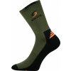 VoXX TRONIC / Unisex ponožky - tmavo zelená 48-50