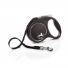 flexi Black Design L páska 5m/50 kg strieborná