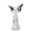 Soška Transparentný Anjel Led 26cm