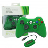 Bezdrôtový ovládač XBOX 360 / PC 2,4 G zelený