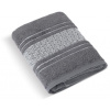 Bellatex - Froté Mozaika - Osuška 124/044 - 70 × 140 cm - tmavosivá