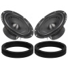 Helix F 62C reproduktory pre Volkswagen PASSAT B5 A B5.5 (1998-2006) zadné dvere