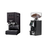 Gaggia Classic E24, black + Eureka Mignon Specialita Smart, CR black