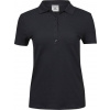 TEE JAYS TJ145 STRECH DELUX / Dámska polokošeľa - čierna XL