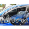 Deflektory - Protiprievanové plexi Lexus UX 5D od 2019