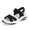 Dámske sandále RIEKER W3152-00 čierna S5 43