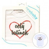 NEW BABY Body s potiskem New Baby celý tatínek