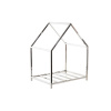 Bravissima Kitchen Stojan na drevo DKD Home Decor Nerezová oceľ (40 x 30 x 50 cm)