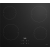 Beko HII64401QT Černá Vestavěné 60 cm Indukční varná deska se zónami 4 zóna/zón